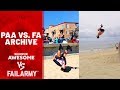 Parkour skateboarding and jumping  paa vs fa archive