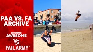 Parkour, Skateboarding and Jumping | PAA vs. FA Archive