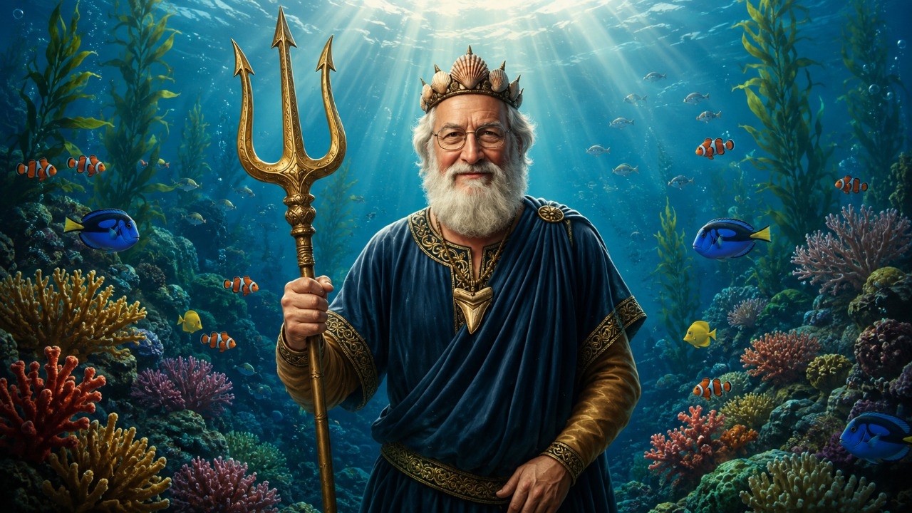 Father Fish in the Morning