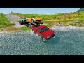 Cars vs Deep Water #2 - BeamNG.Drive