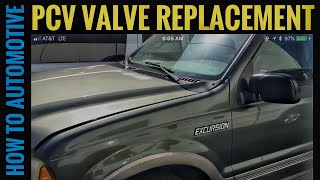 How Replace the PCV Valve on a 2000 Ford Excursion with V10 Engine