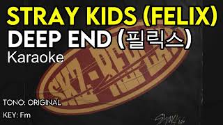 Stray Kids (Felix) - Deep end (필릭스) - Karaoke Instrumental Resimi