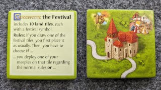 WHAT'S NEW Carcassonne The Festival Mini-Expansion, plus PLAYTHROUGH & EXPANSIONIST