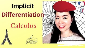 Implicit Differentiation, Calculus 1, section 3.5 part A   HD 720p