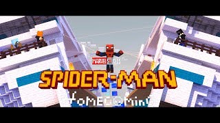 Spiderman Homecoming Minecraft Trailer Español Latino Animación