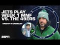 Greeny in an UPROAR learning the Jets will OPEN Week 1 vs. the 49ers 😱 | Get Up