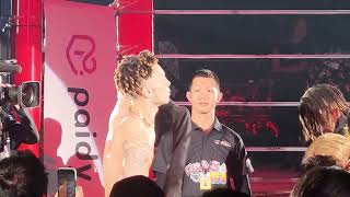 RIZIN45 篠塚辰樹 入場　入場シーン