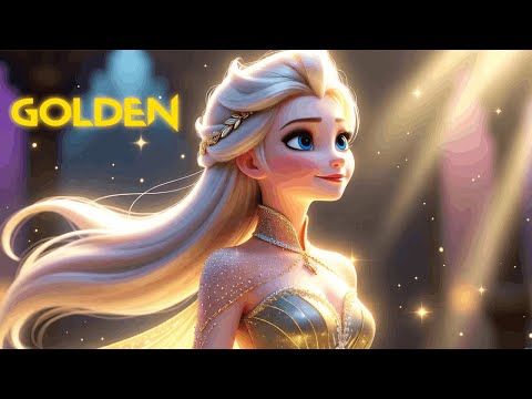Golden ❄️ Elsa Inspired Music | Kids Video 🌟