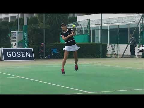 小堀桃子歳かわいいテニス選手itf 優勝ゴーセンカップ18 Youtube