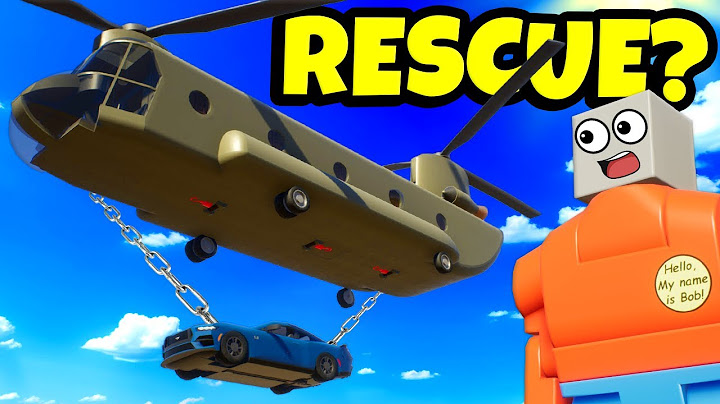 We Attempted the DUMBEST Helicopter Rescue Ever! (Brick Rigs Roleplay)