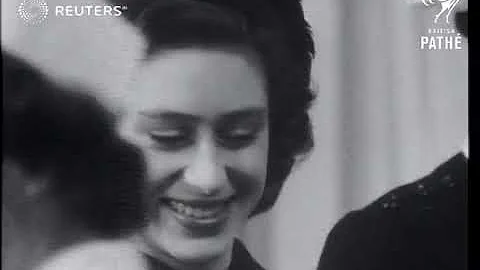 Princess Margaret visits Taplow Hospital (1951)