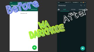 CARA MENGUBAH TAMPILAN WA MENJADI DARK MODE screenshot 5