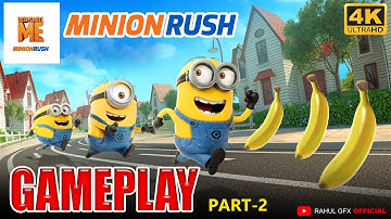Despicable Me Minion Rush  Gameplay | New Video |  (Ios Android, PC) part - 2