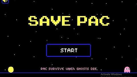 Save Pac | Html5 Game | Construct 3 template