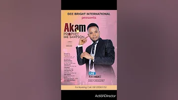 Akam Ime Sampson live performance. Audio+lyrics