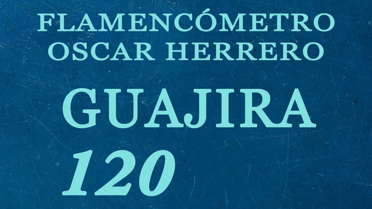Metrónomo Flamenco - Guajira 120 - Flamencómetro Oscar Herrero