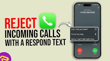 How to Reject an Incoming Call with a Response on iPhone | Decline Calls with a Message