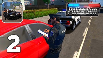 Real Police Car Simulator - Offline Gameplay Walkthrough part 2 (Android iOS)