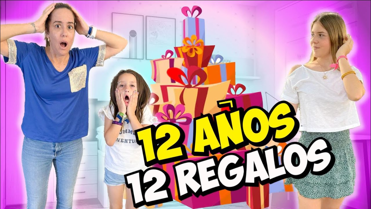 12 AÑOS 12 REGALOS 🎂 ABRIENDO LOS REGALOS DE CUMPLEAÑOS  DE MI PRIMA 🎁