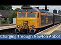 Charging Through Newton Abbot - 57310 + 66751 working Britannic Explorer test run