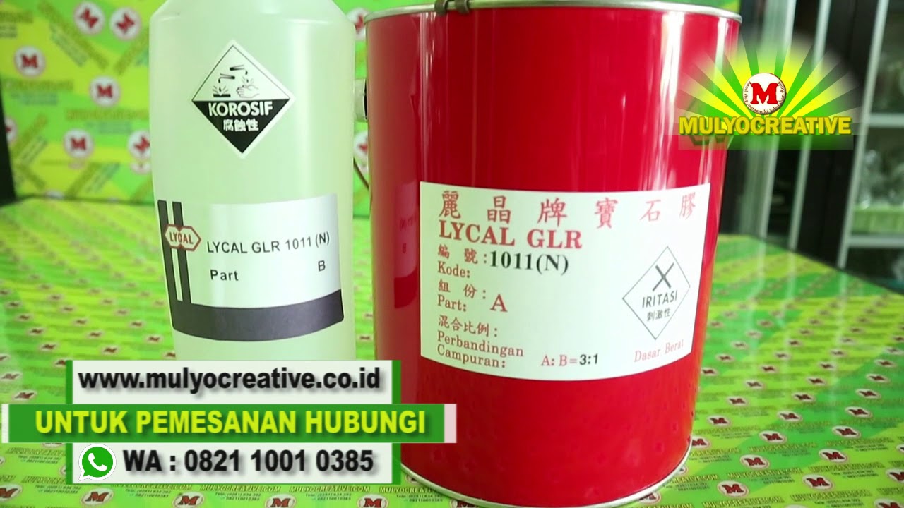 Cara Pesan Resin Lycal 1011 Buat Fiber Beli Resin Lycal 