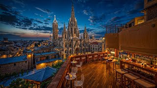 Balcony Jazz in Barcelona Night ☕ Romantic Bossa Nova & Soft Jazz Music for Deep Focus screenshot 4