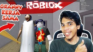 Granny Dan Sikocak Kerja Sama Wkwk Roblox Indonesia 2 Youtube - granny roblox indonesia