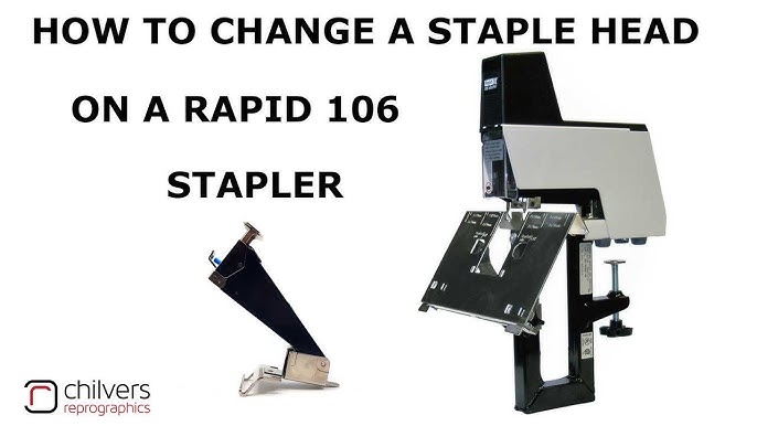 VEVOR Electric Stapler Rapid 106 Automatic Saddle Binding Machine Heavy  Duty Flat and Book Binding Machine 2-50 Sheet 110V