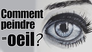 comment peindre un oeil ?