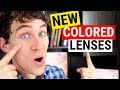 NEW Color Contact Lenses! - DAILIES Color Contact Lenses Review (Natural Looking)