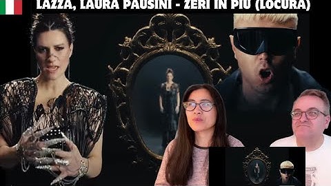 Lazza, Laura Pausini - ZERI IN PIÙ (LOCURA)- 🇩🇰REACTION
