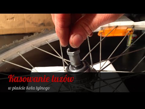 Wideo: Jak zmniejszyć luz w kole koronowym?
