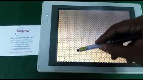 OMRON NT620C-ST141-E, HMI Touch Panel Repairs at Dynamics Circuit (S) Pte. Ltd.