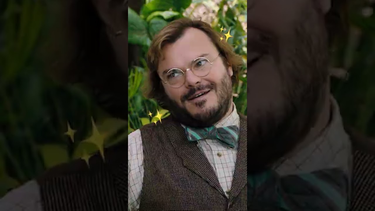 JUMANJI, Jack Black Funny Scene