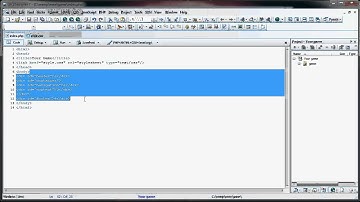 Simple PHP Strategy Game - Part 1: Basics and Website Layout