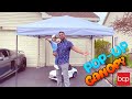 10x10ft One Person One Button Instant Pop Up Portable Canopy w/ Wheeled Bag by Best Choice Products