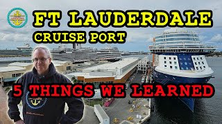 First Time at Fort Lauderdale Cruise Port with Holland America 2024!