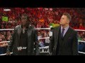 Raw - The Miz & R-Truth interrupt John Cena