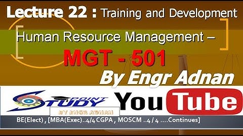MGT501 Short Lecture 22| MGT 501 Short Videos | HRM Short Lectures