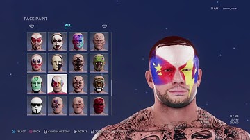 WWE 2K20 create a superstar decided to bring back travis blake back with a complete new look