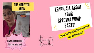 Put together your Spectra pump parts with me!