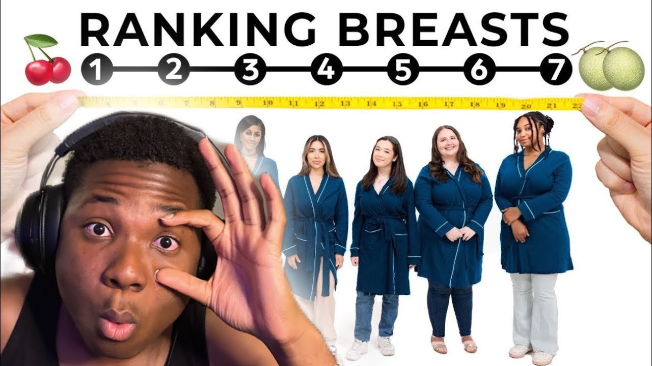 Women Rank Themselves by Breast Size (Reaction) 