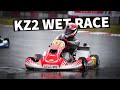 KZ2 WET RACE ONBOARD at Trofeo delle Industrie 2023 - birelART s15 / TM KZ-R2 // South Garda Karting