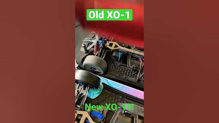 New Traxxas X01 XO-1