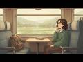 A Quiet Train Journey Through Villages | Relaxing Ghibli Style ASMR