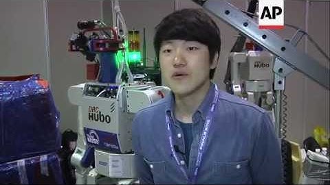 Robots compete in disaster simulation response