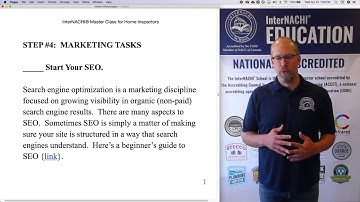 Master Class for Home Inspectors: Step 4, SEO