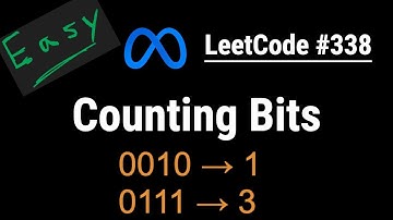Counting Bits - LeetCode #338 - Python, JavaScript, Java and C++
