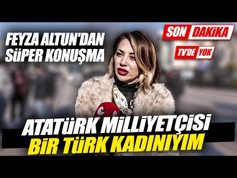 Tutuklanan Feyza Altun'dan Süper Konuşma! Atatürk Milliyetçisi Bir Türk Kadınıyım