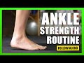 Ankle Exercises for Injury Recovery & Prevention - 10 MINUTES - Ankle Strength Exercise Routine